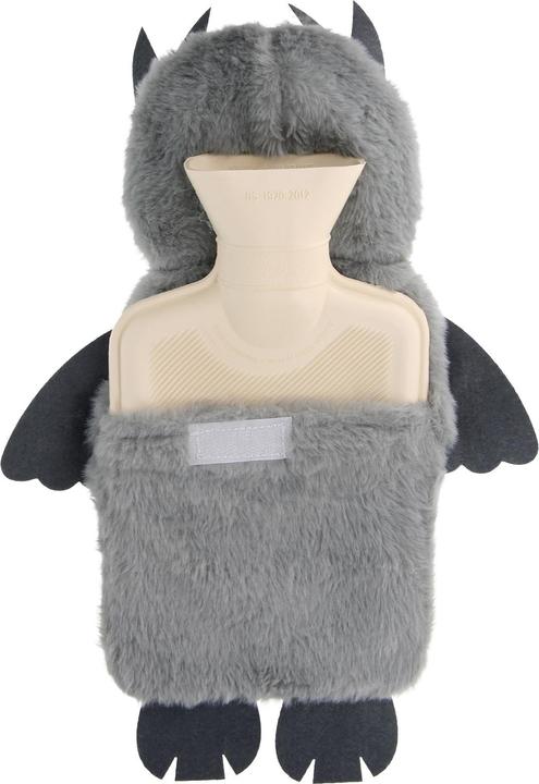 Actual product image Zen Kat Removable hot water bottle holder plush owl (Bed flask with cover)
