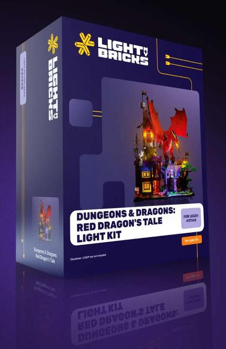 Produktbild Light my bricks LMB 2.0 LED Licht Set für LEGO 21348 Dungeons & Dragons: Die Sage vom Roten Drachen