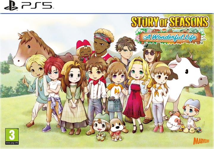 Marvelous Story of Seasons: A Wonderful Life (Limited Edition) - Sony PlayStation 5 - Virtual Life - PEGI 3 (PS5, EN)