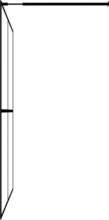 Produktbild vidaXL Duschwand (195 cm, 100 cm, 195 cm)