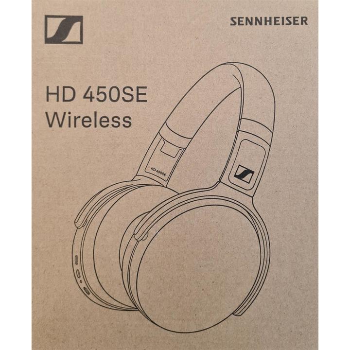 Produktbild Sennheiser HD 450SE Kabelloser Bluetooth Kopfhörer mit Alexa Integration, Bluetooth 5.0, ANC, Schwarz (ANC, 30 h, Kabellos)