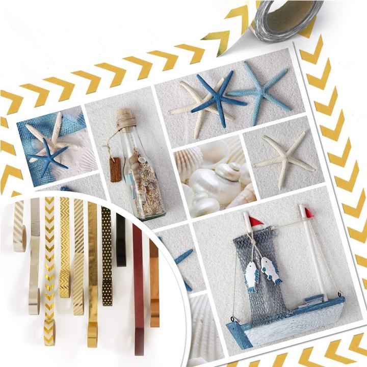 Actual product image Trenddeko beach collage (60 x 60 cm)