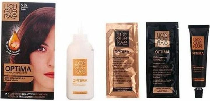 Immagine prodotto Llongueras OPTIMA colore per capelli #5.35-cioccolato della passione (5,35 Cioccolato Passion)