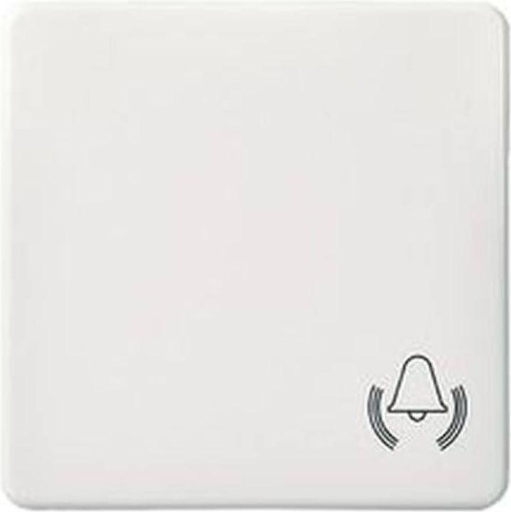 Produktbild ELSO Wippe Universal-schalter/Taster Symbol Klingel FASHION/RIVA/SCALA reinweiss