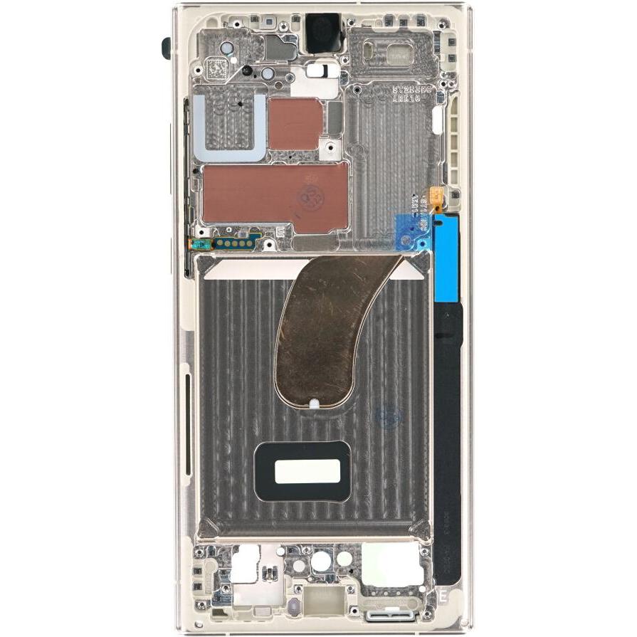 Samsung Mittelrahmen S918 Galaxy S23 Ultra Creme GH96-15833B (Galaxy S23 Ultra), Mobilgerät Ersatzteile, Beige