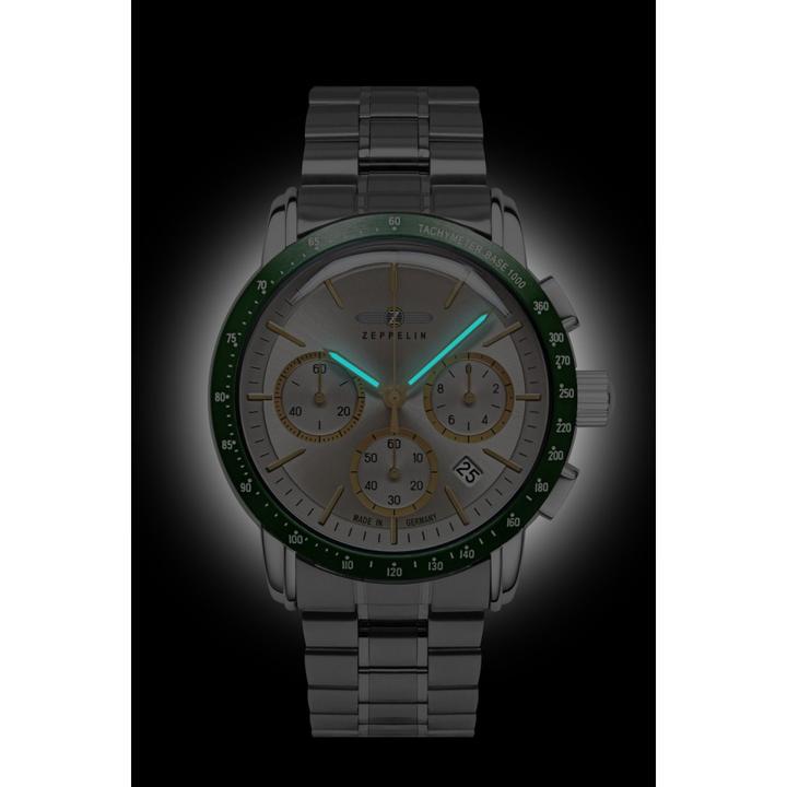 Actual product image Zeppelin New York 8878MB5 quartz watch 42mm (42 mm)
