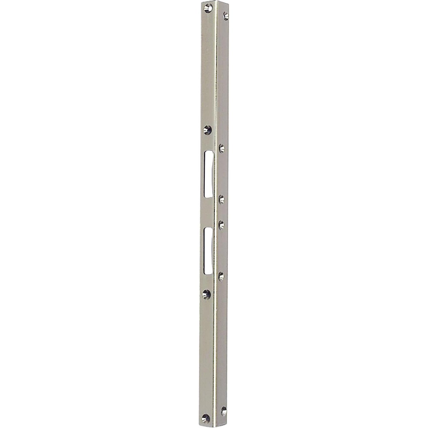 Dormakaba, Türöffner + Türschliesser, SH-Winkelschliessblech eckig Blindlappen 28mm, Gr. 28x22x500x3 mm,verzinkt silber