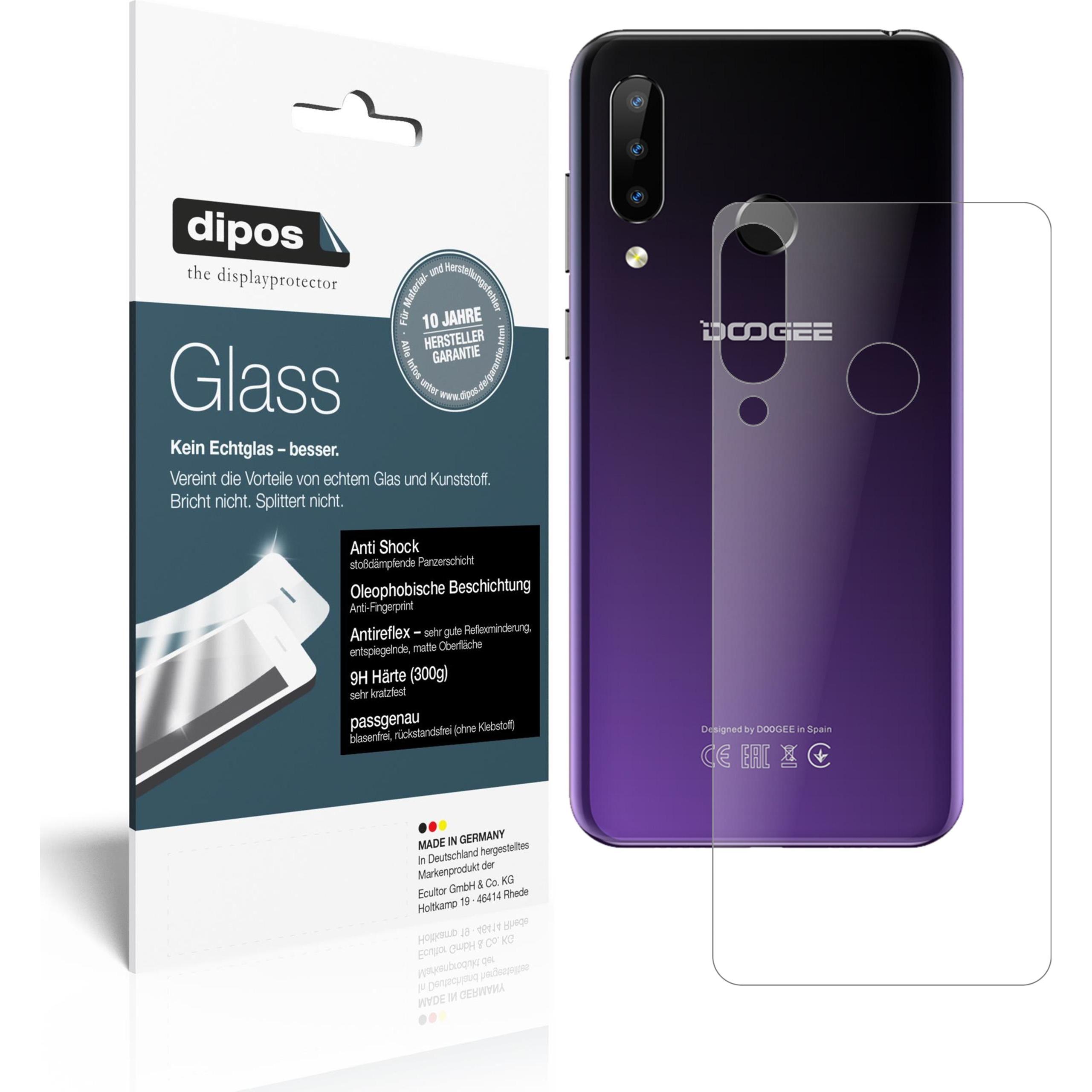 Dipos Displayschutz Anti-Shock (2 Stück, Doogee N20), Smartphone Schutzfolie, Transparent