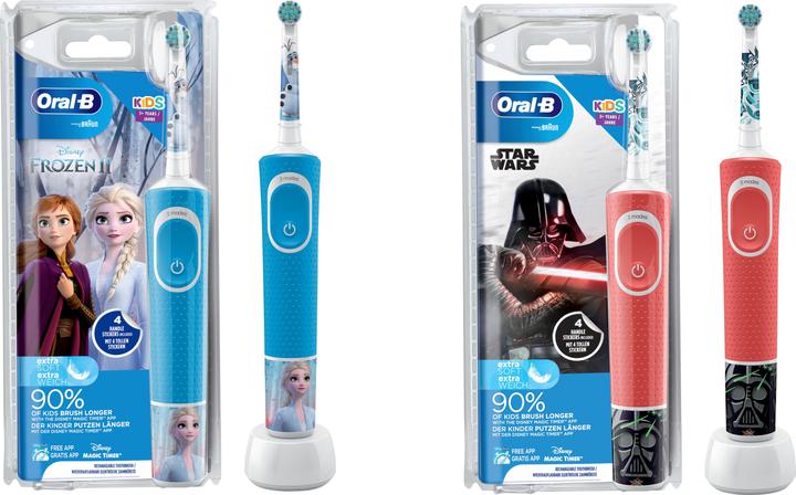 Actual product image Oral-B Kids Electric Toothbrush For 3+ (Oscillating toothbrush)