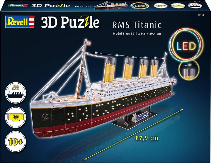 Image du produit Revell Titanic LED (266 pièces)