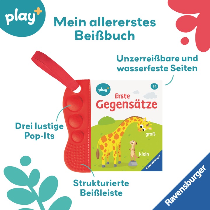 Produktbild Ravensburger play+ flip&pop: Erste Gegensätze (Deutsch)