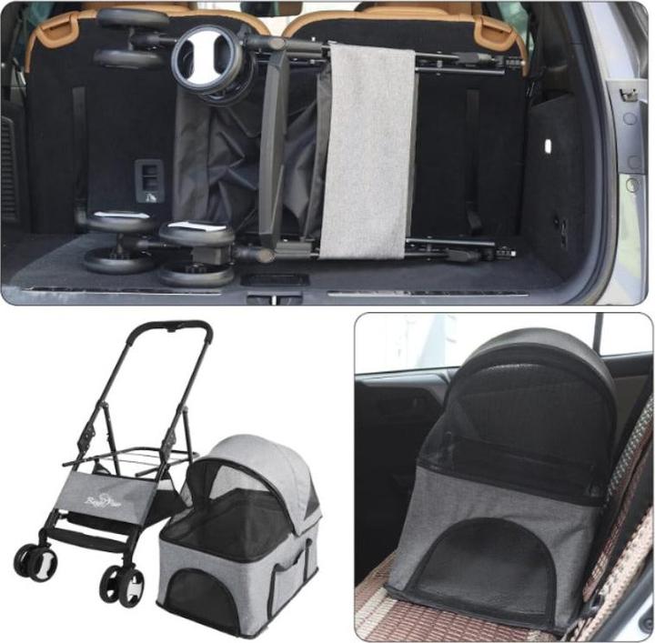 Image du produit Hermex Poussette pour chien (Chien, Respirant, Lavable)