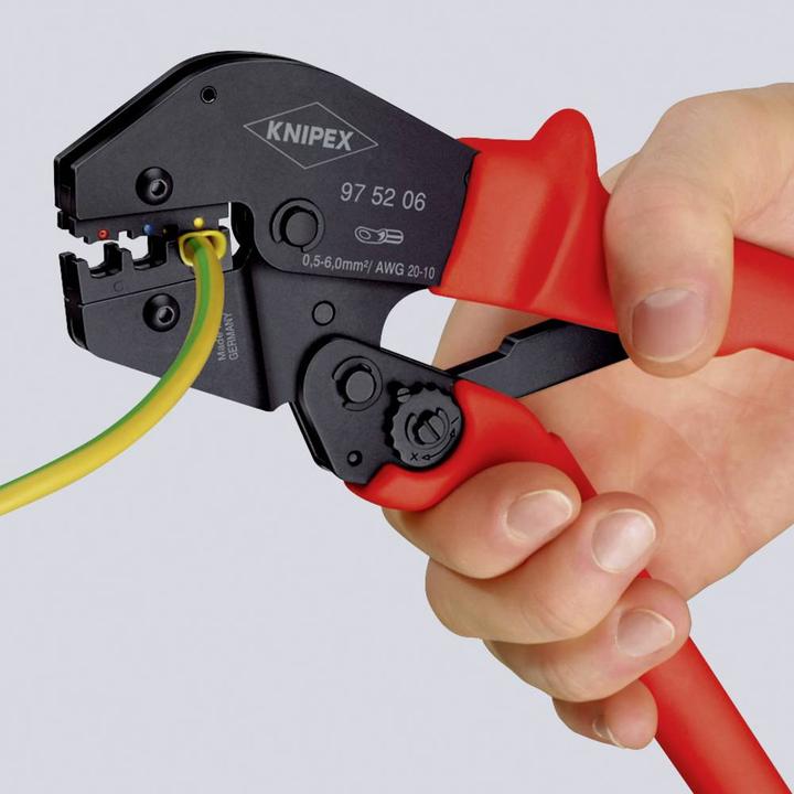 Productafbeelding Knipex Krimptang ook voor tweehandbediening 97 52 04 (250 mm)