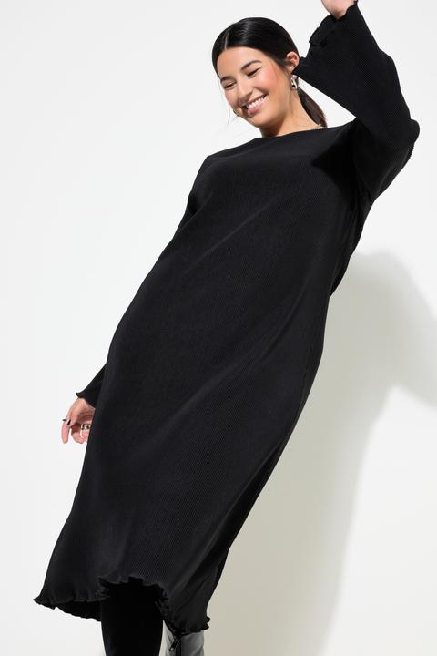 Produktbild Studio Untold Plissee-Midikleid, Slim Shape, Langarm (46, 48)