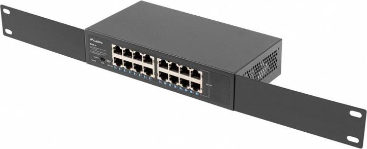 Immagine prodotto Lanberg RSGE-16 Switch di rete Gigabit Ethernet non gestito (10/100/1000) 1U (16 porte)