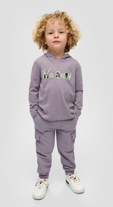 Actual product image s.Oliver Sweatshirt Kapuzenshirt mit Frontprint (104, 110)