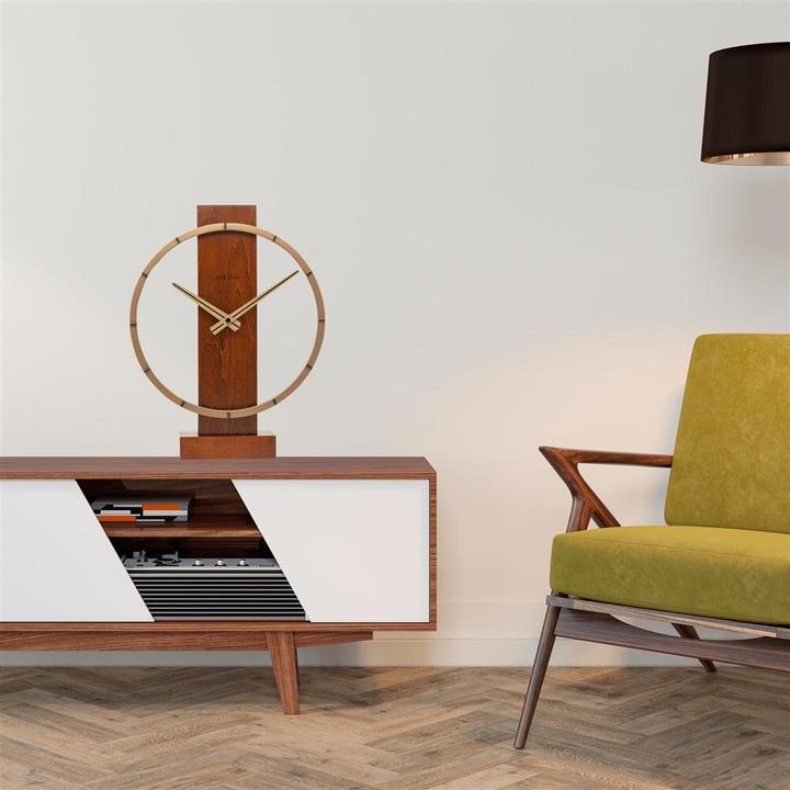 Actual product image Nextime Wall clock Carl Ø 27 cm with stand (27 cm)