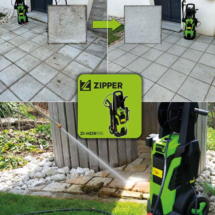 Produktbild Zipper ZI-HDR195 Hochdruckreiniger 195 bar Kaltwasser (Netzbetrieb)