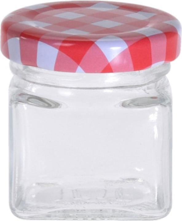 Produktbild Excellent Houseware Vorratsglas, 5er Set, Marmeladenglas, 50 ml