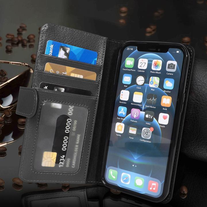 Immagine prodotto Cadorabo Copertura di 3 slot per carte di credito (Apple iPhone 13 Pro)