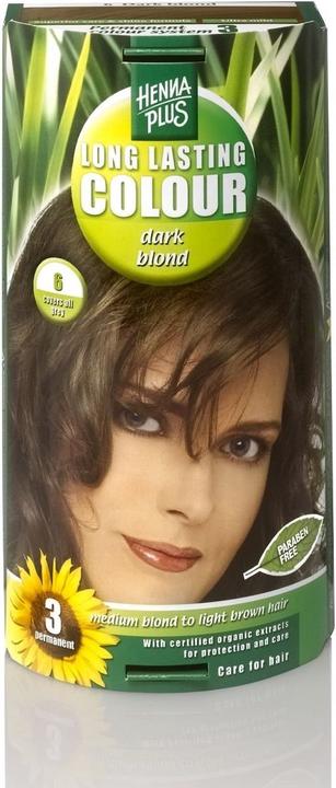 Actual product image Hennaplus Long Lasting Colour (6 Dark blond)
