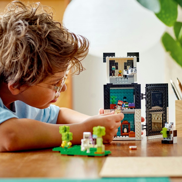 Image du produit LEGO La maison des pandas (21245, LEGO Minecraft)