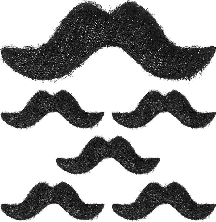 Immagine prodotto Widmann 6er Set Bärte Zum Ankleben