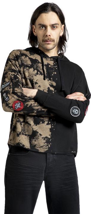Produktbild Rock Rebel by EMP Hoody Spray Bleach Look (S)