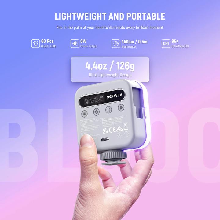 Actual product image Neewer BL60C (Video light)