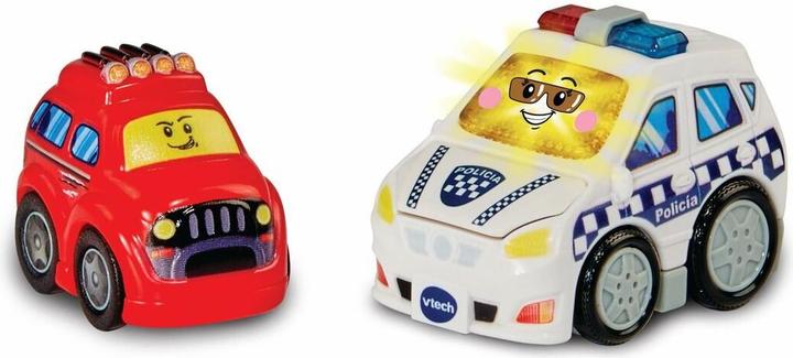 Produktbild VTech Spielset Fahrzeuge Tut Tut Bolidos 28 x 11,5 x 28 cm Polizei