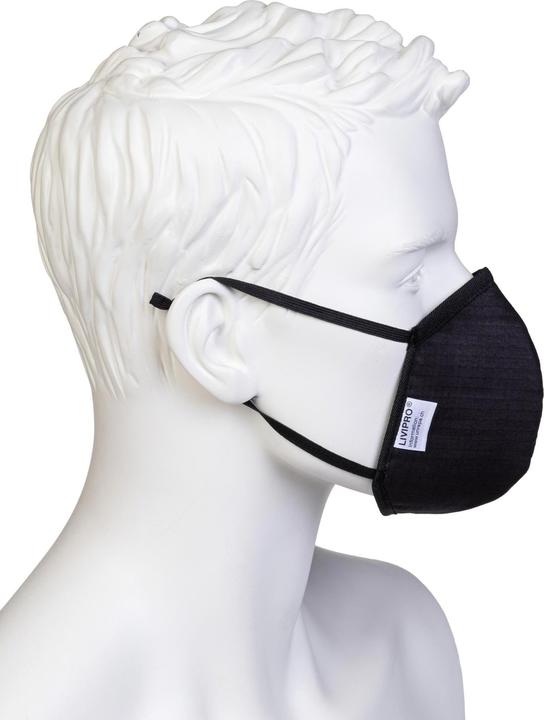 Actual product image Unrepa Community fabric mask LIVIPRO Evolution size XL, black (1 x)