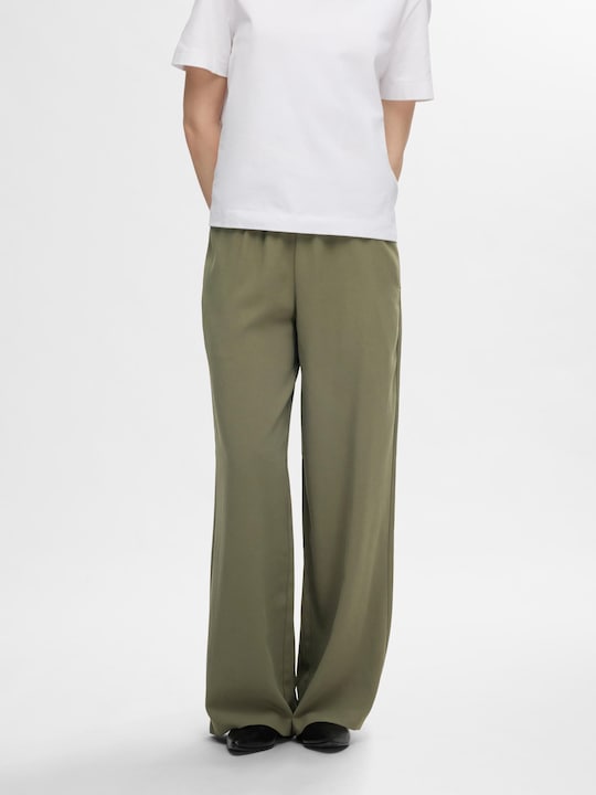 Produktbild Selected Femme Klassische Hose mit weitem Bein (36)