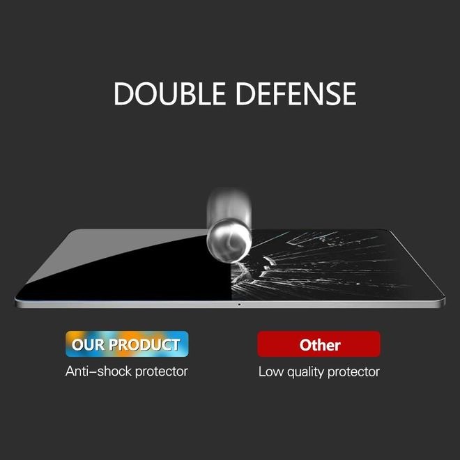 Actual product image MU Budget Protective glass screen protector (1 Piece, IPad Pro 11 (2020))