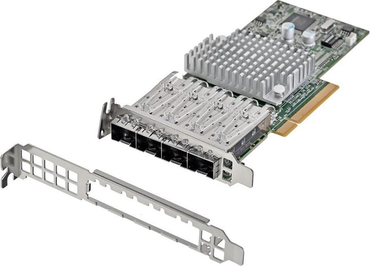 Produktbild Supermicro STANDARD LP 4-PORT 10GBE SFP+ (Ethernet, RJ45)