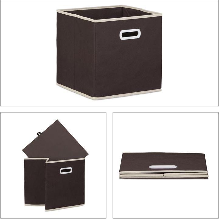 Actual product image Relaxdays Folding Box (30 cm, 25 l, 2x)