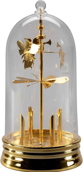 Produktbild Konstsmide LED Dekoration Engelspiel, gold, Glocke aus Kunststoff,batteriebetrieben, 6- Stunden-Timer