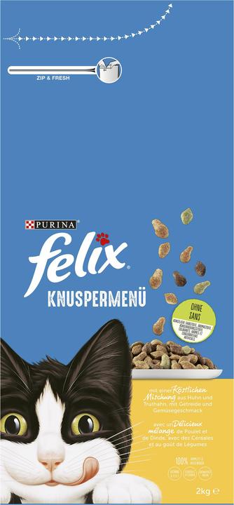Produktbild Felix Knuspermenu (Adult, 1 Stk., 2040 g)