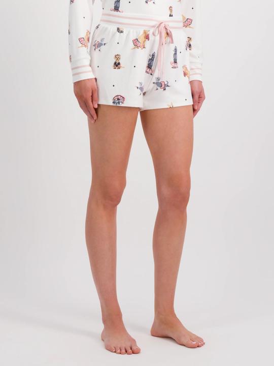 Produktbild Pj Salvage Shorts weiss/klein gemustert (38)