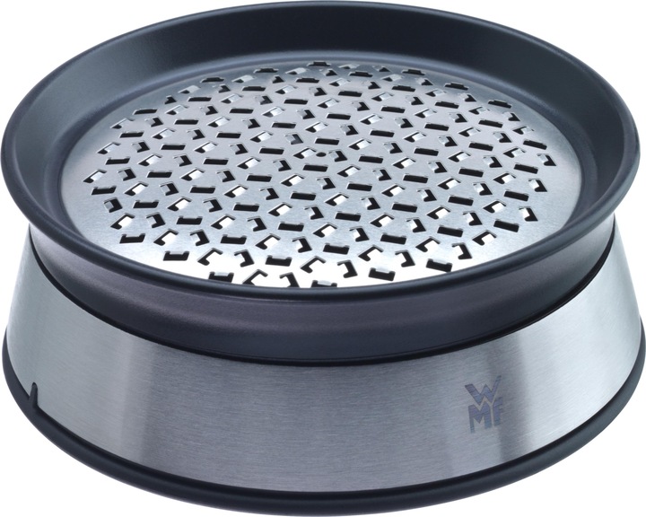 WMF Ingwerreibe mit Aufbewahrungsbehälter Gewürzreibe Kitchen classics Edelstahl