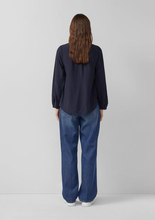 Immagine prodotto s.Oliver Bluse Viskosebluse mit Raffung und All-over-Print (38)