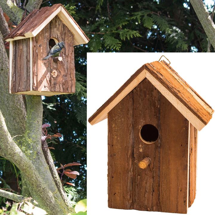 Produktbild Gardigo Nistkasten und Vogelhaus mit Sitzstange für Finken und Meisen