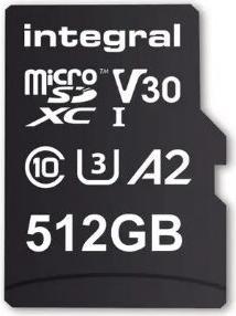 Produktbild SDXC Micro 512 GB U3 V30 A2 (512 GB, microSD, U3, UHS-I)