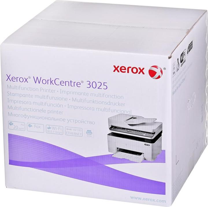 Actual product image Xerox WorkCentre 3025NI (Laser, Black and white)
