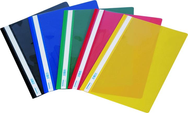 Actual product image Donau Protocol folder, pvc, a4, hard, 150/160 micron, blue