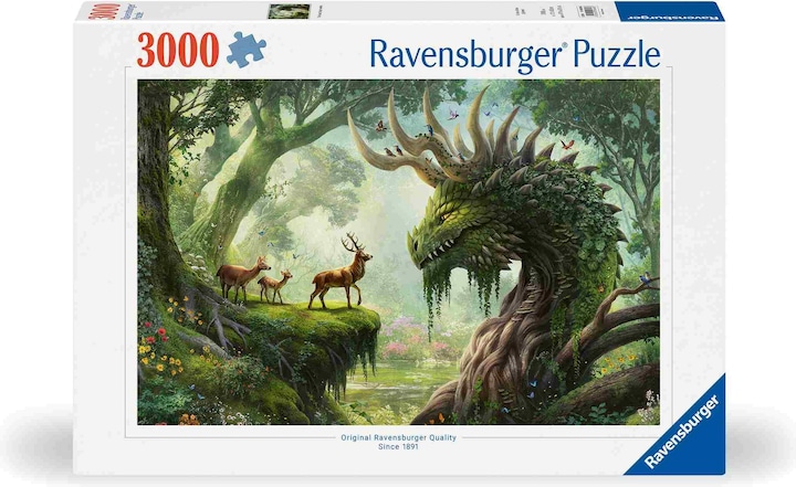 Actual product image Ravensburger The forest dragon awakens (3000 pieces)