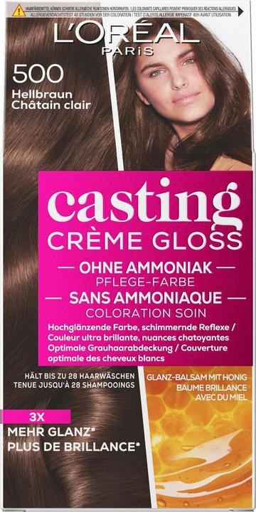 Immagine prodotto L'Oréal Paris Crema Gloss per la colata (500 marrone chiaro)