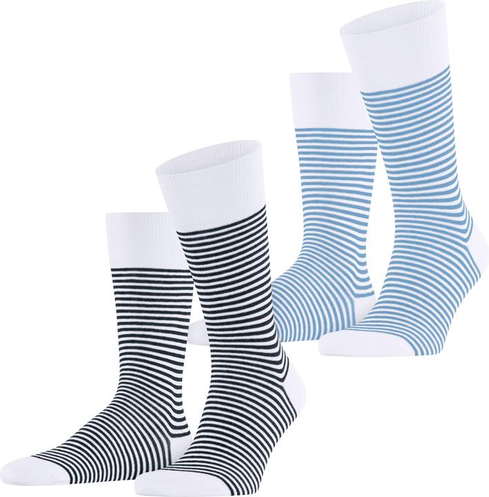 Produktbild Esprit Fine Line 2-Pack Baumwollsocken (2er Pack, 39 - 42)