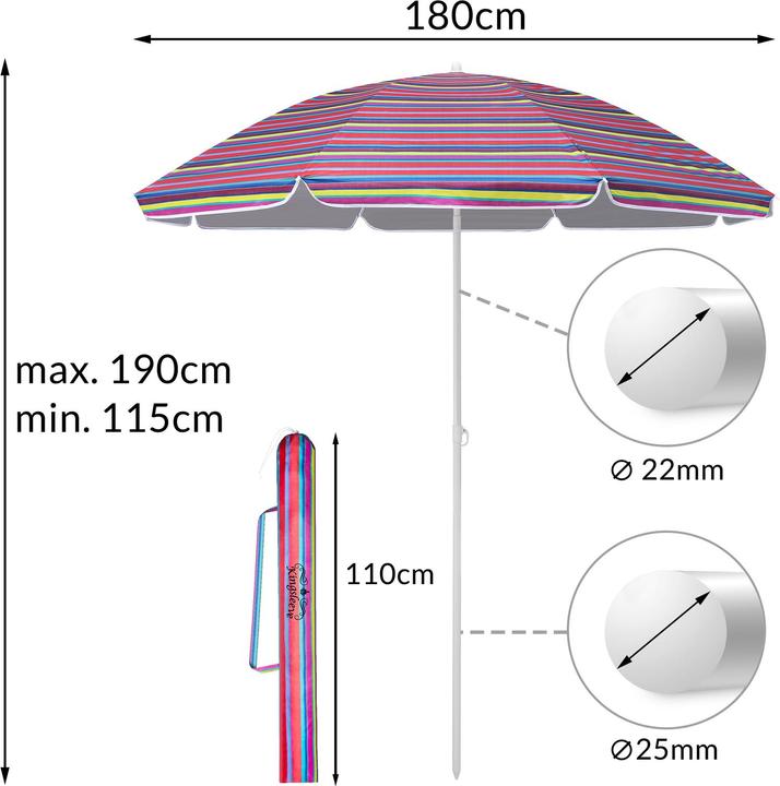 Actual product image Kingsleeve Parasol