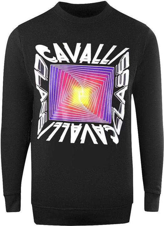 Actual product image Cavalli Class Unisex Adult Asymmetric Sweatshirt (L)