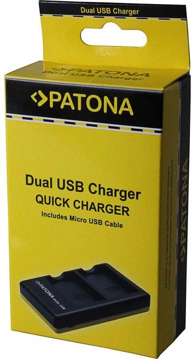 Actual product image Patona Dual charger LI90B (Camera battery charger)